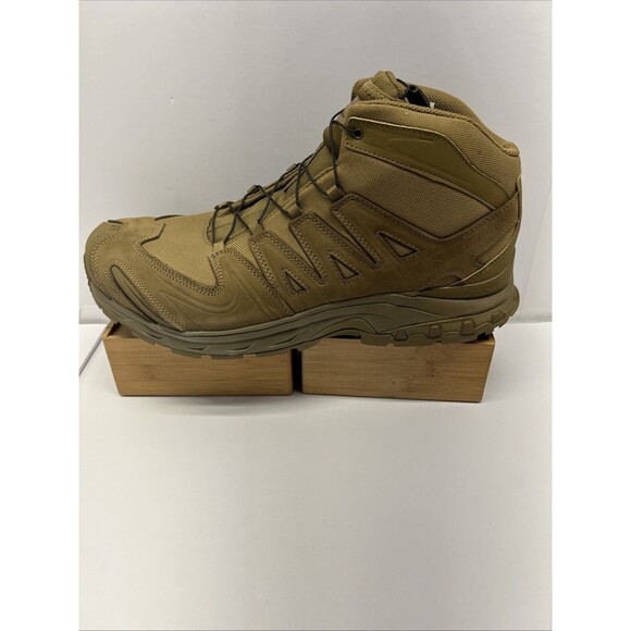 SALOMON SZ 15 MENS XA FORCES MID Coyote Brown Lace Up New in Box - Picture 1 of 9